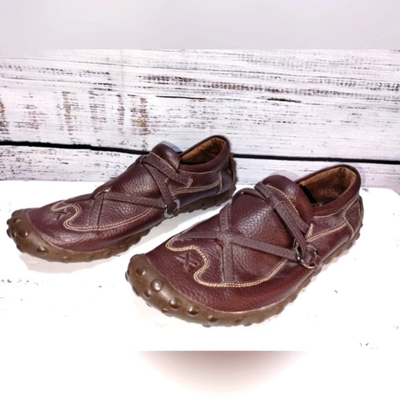 Berne Mev Driving Loafer in Brown size 37 6 Lifestyle Driver Comfy Slip On - Picture 2 of 7